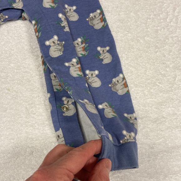 Jojo maman bebe soft cotton koala bear overalls 18/24m - Picture 9 of 9